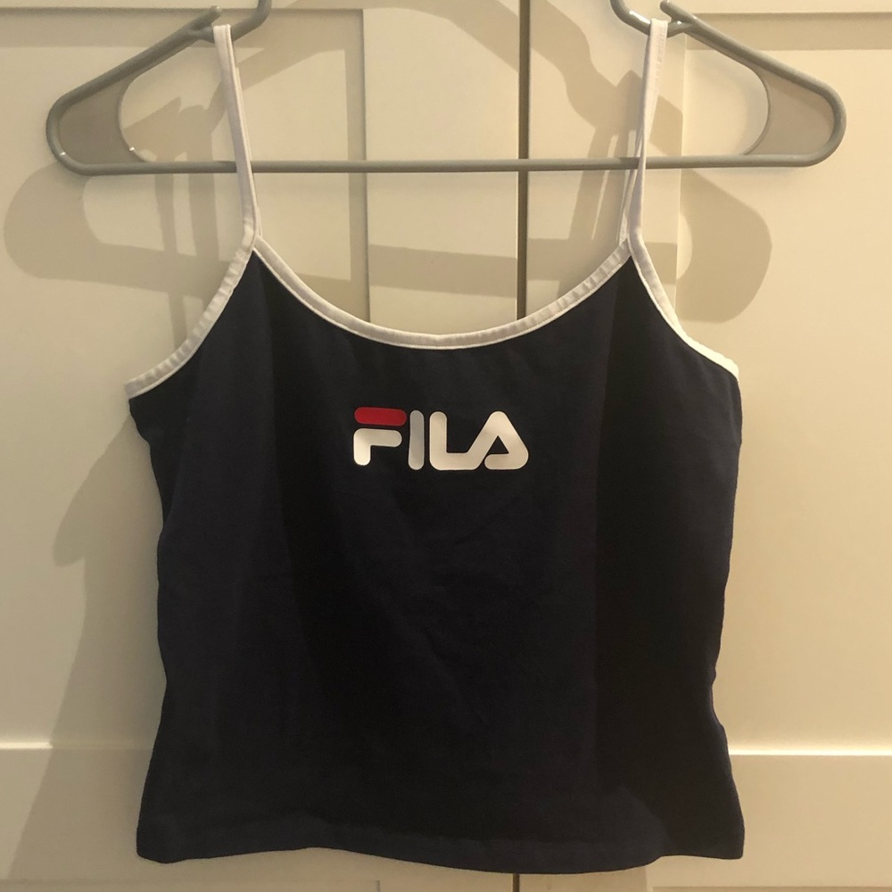 Fila Navy Blue Tank Top, Size S/M